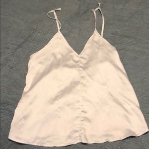 American Threads Silk Crossback tank